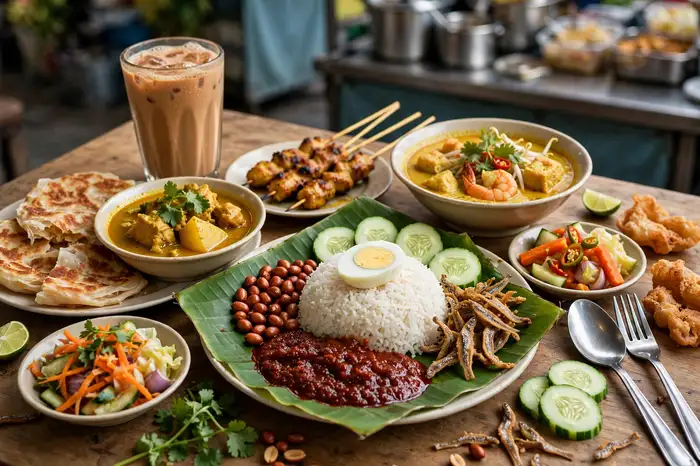 Makanan Malaysia dan statistik obesiti dengan kalkulator bmi