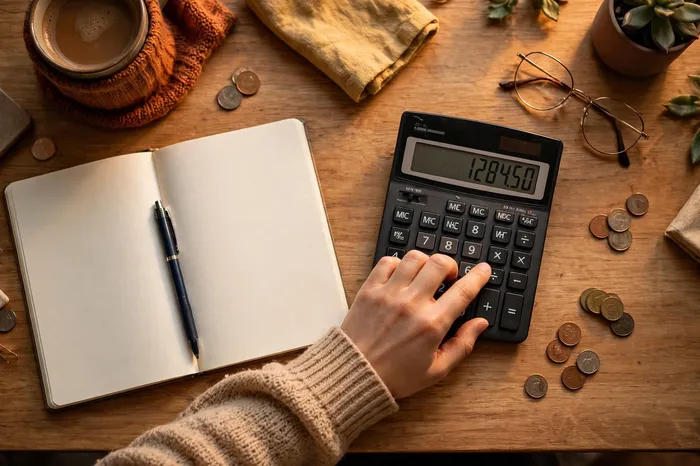 Använda kalkylatorn för att räkna ut budgeten
