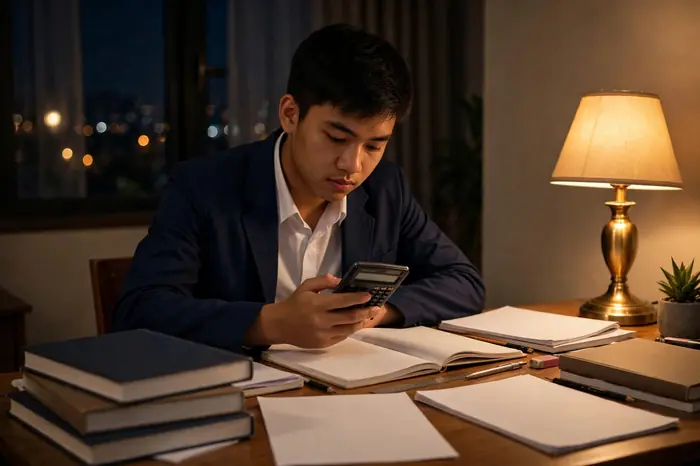 Học sinh dùng máy tính cầm tay ôn thi tốt nghiệp THPT môn Toán