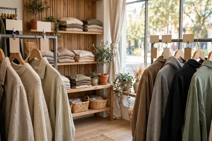 Butik med prislappar och moms kalkylator